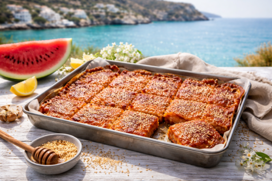 Καρπουζόπιτα από την Μήλο