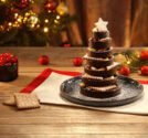 Χριστουγεννιάτικο Δεντράκι με Πτι Μπερ, σοκολάτα & ξηρούς καρπούς