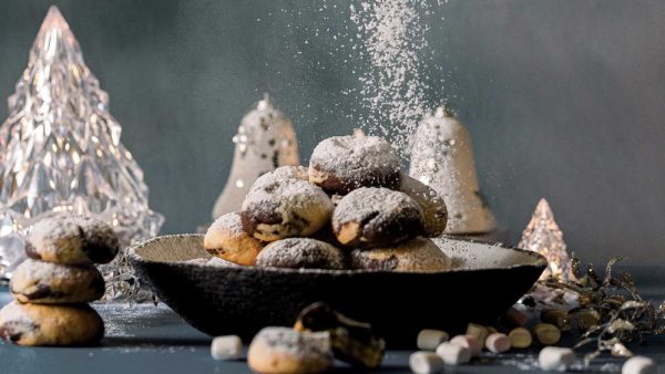 Κουραμπιέδες δίχρωμοι