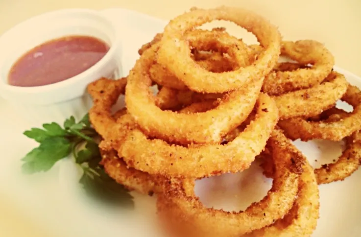 ONION RINGS ΤΗΓΑΝΙΣΜΕΝΑ ΚΡΕΜΜΥΔΙΑ