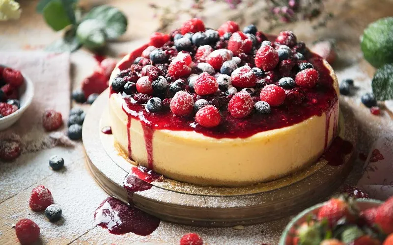 ΑΜΕΡΙΚΑΝΙΚΟ CHEESECAKE ΦΟΥΡΝΟΥ